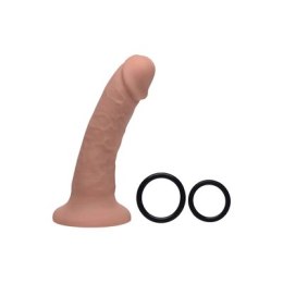 XR Brands XR Brands - Silikonowe Dildo z Uprzężą - 18 cm