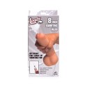 XR Brands - Realistyczne, podwójne dildo tryskające - 20,5 cm XR Brands