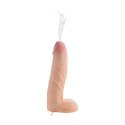 XR Brands XR Brands - Realistyczne, podwójne dildo tryskające - 25,5 cm