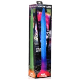 XR Brands XR Brands - Silikonowe dildo swiecące w ciemności - Makara