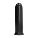 All Black All Black - Dildo gładkie, krótkie, 19 cm