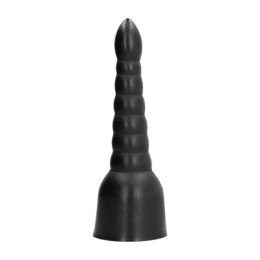 All Black - Dildo, rożek 34 cm All Black