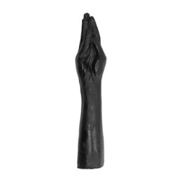 All Black - Dildo, z końcówką dłoni, 39 cm All Black