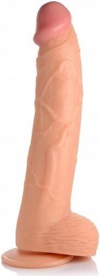 XR Brands XR Brands - Dildo z jądrami - 30 cm