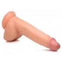 XR Brands - Dildo z jądrami Beefy 23 cm XR Brands