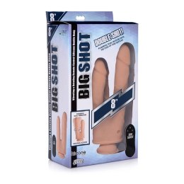 Curve Toys - Podwójne, silikonowe dildo do podwójnej penetracji - 20,5 cm