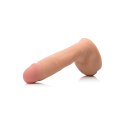 XR Brands XR Brands - Dildo tryskajace o podwójnej gęstości - 20,5 cm