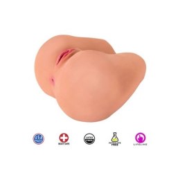 Curve Toys - Wibrujący masturbator tyłek - Maddie