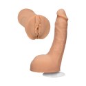 Doc Johnson Doc Johnson - Realistyczne dildo 20 cm + masturabator cipka