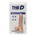 Doc Johnson Doc Johnson - Realistyczne, wąskie dildo z jądrami 15 cm